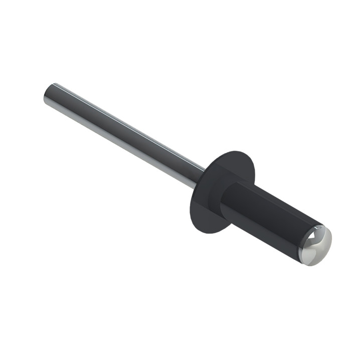 Заклёпка вытяжная Daxmer 3,2х8 RAL 7024 (20х1000шт) ал/ст